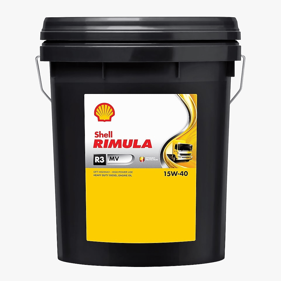 Aceite Shell Rimula R3 MV 15W-40 Balde 1un x20Lts