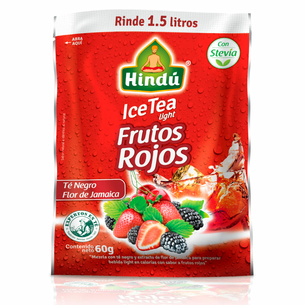 Ice Tea Frutos Rojos Light x60gr