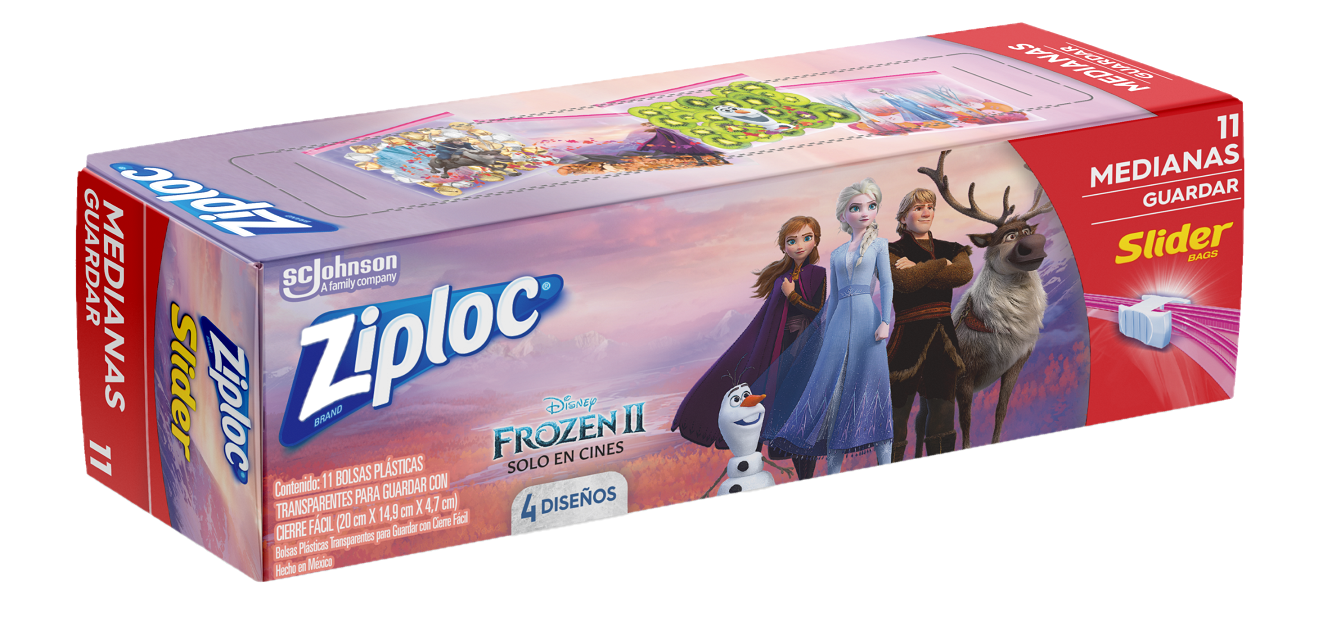 Bolsa Ziploc Frozen ll x11bolsas
