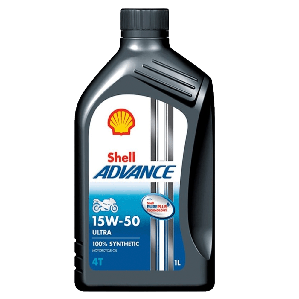 Aceite Shell Advance 4T Ultra 15W50 SN 12un x1lt