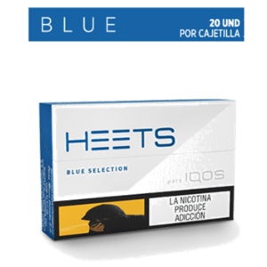 Cigarrillo Heets Blue Box 50dp x10un x20cig