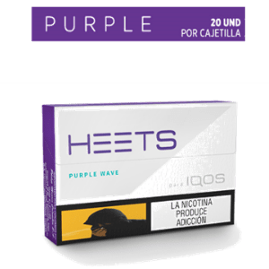 Cigarrillo Heets Purple Box 50dp x10un x20cig