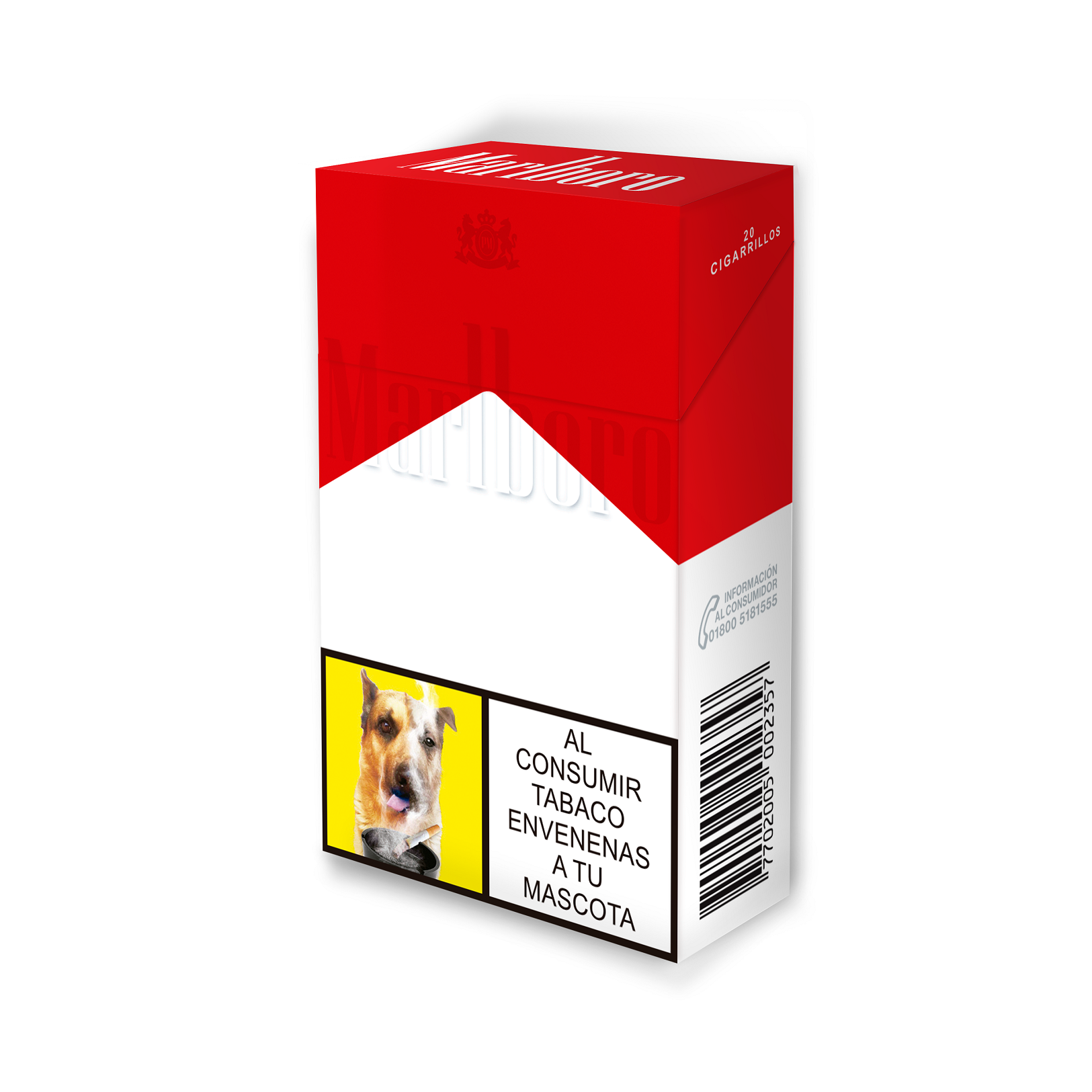 Cigarrillo Marlboro Rojo 2.0 Dorado x20cig Nueva Presentación