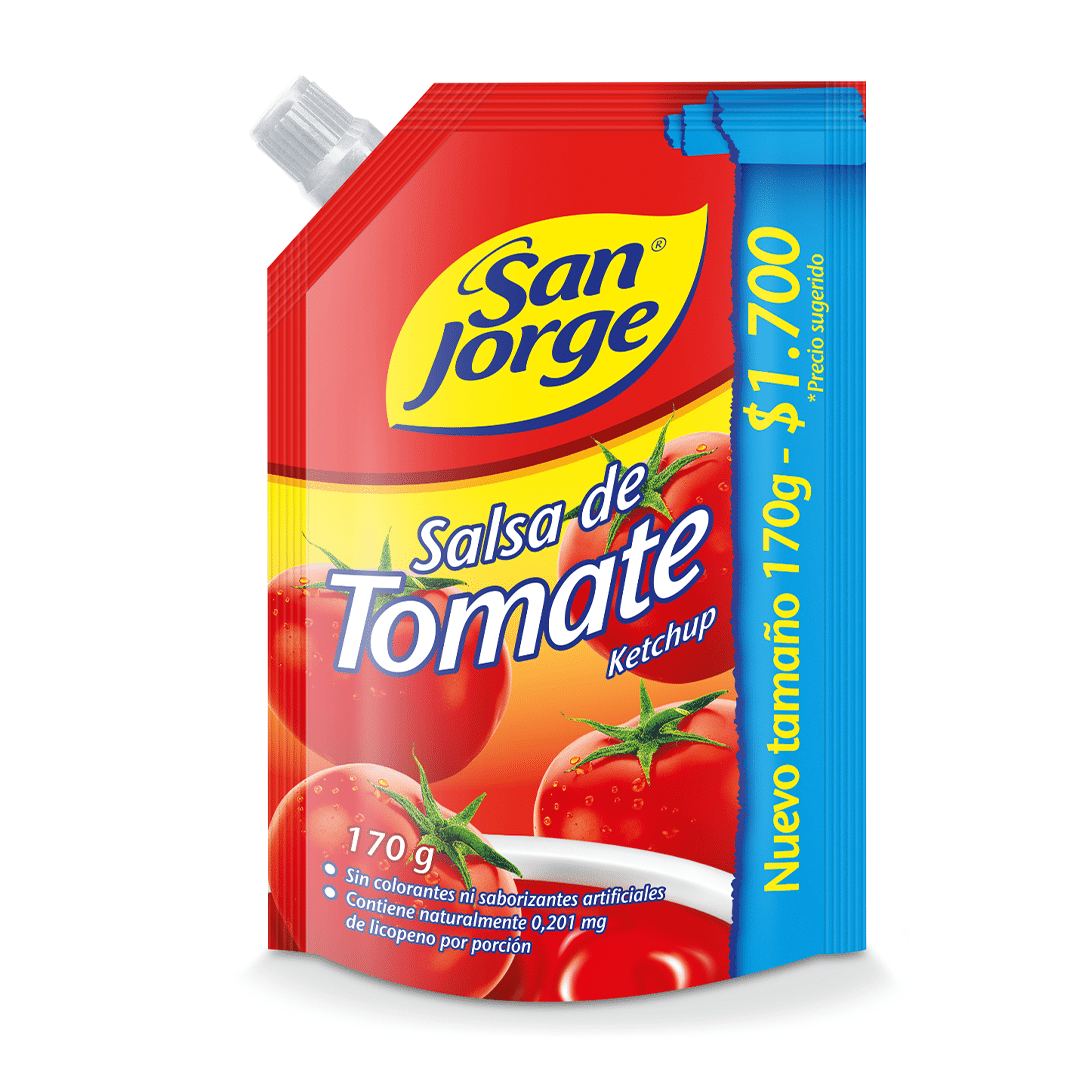 Salsa de Tomate San Jorge Doy Pack x170gr