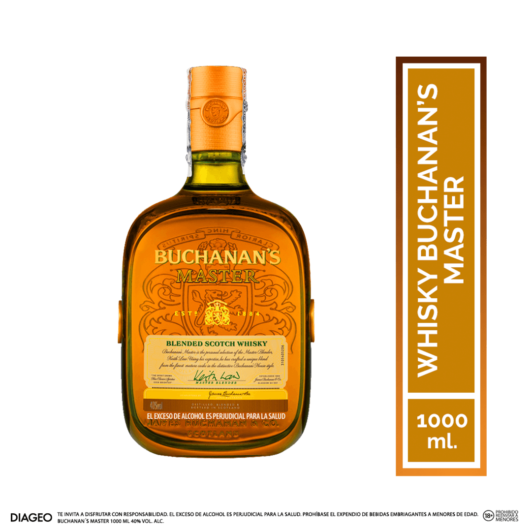 Whisky Buchanans Master 1000 ML