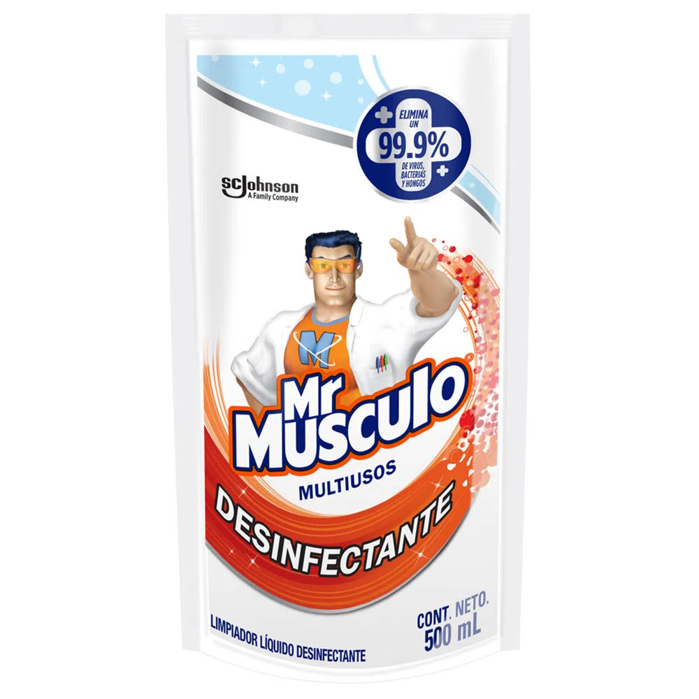 Desinfectante Mr Musculo Multiusos  x500ml