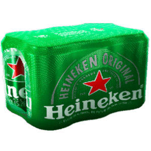 Cerveza Heineken Lata SixPack x6Un x330ml