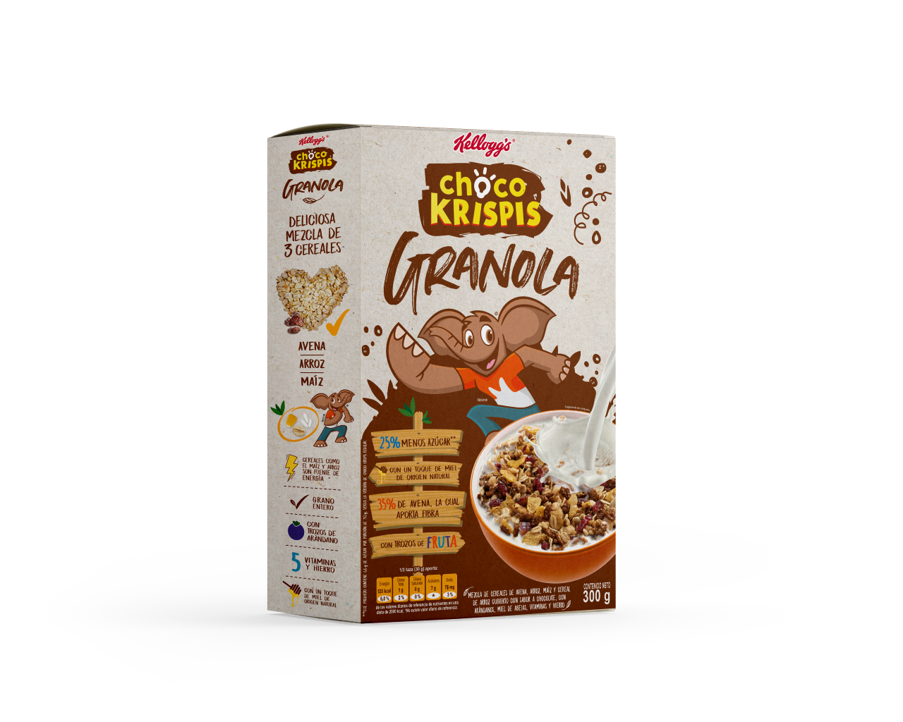 Granola Kids Choco Krispis x14Un x300gr