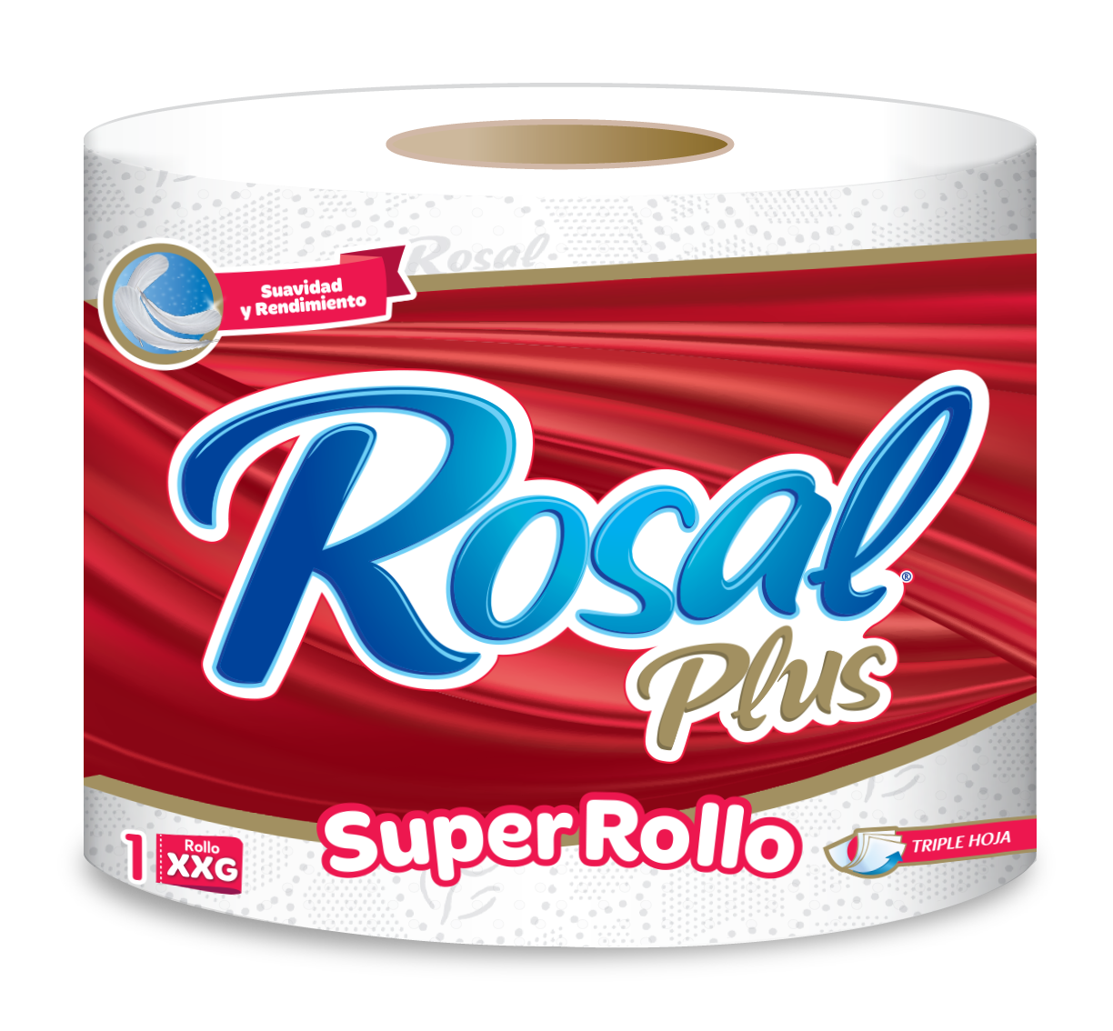 Papel Higienico Rosal XXG Empaque Individual por Rollo x48Un