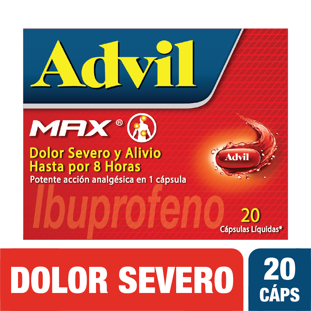Advil Max x 20 Capsulas