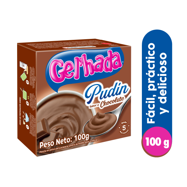 Pudin Gel’Hada Chocolate x100gr