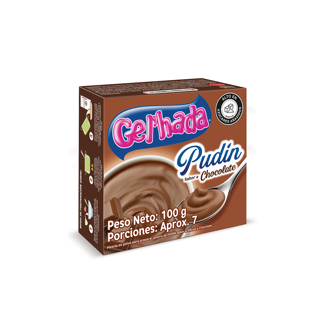 Pudin Gel’Hada Chocolate x100gr