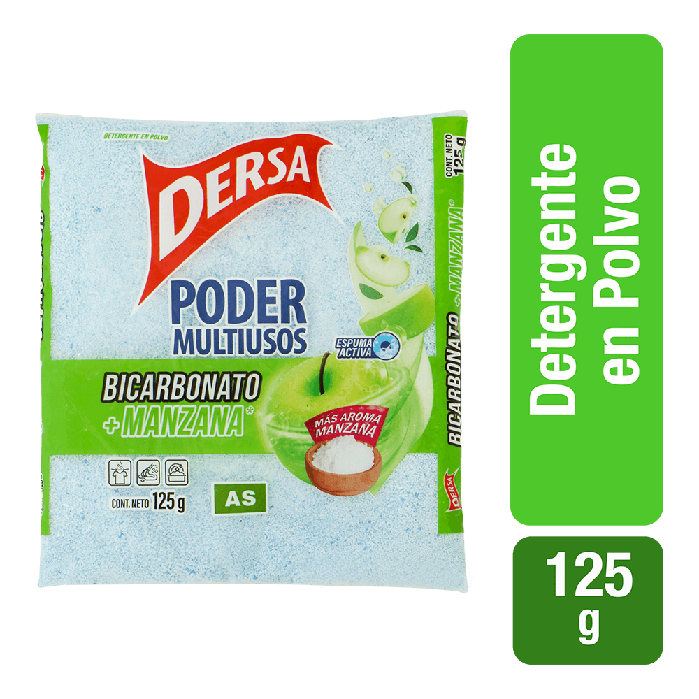 Detergente As Bicarbonato y Manzana x96Un x125gr