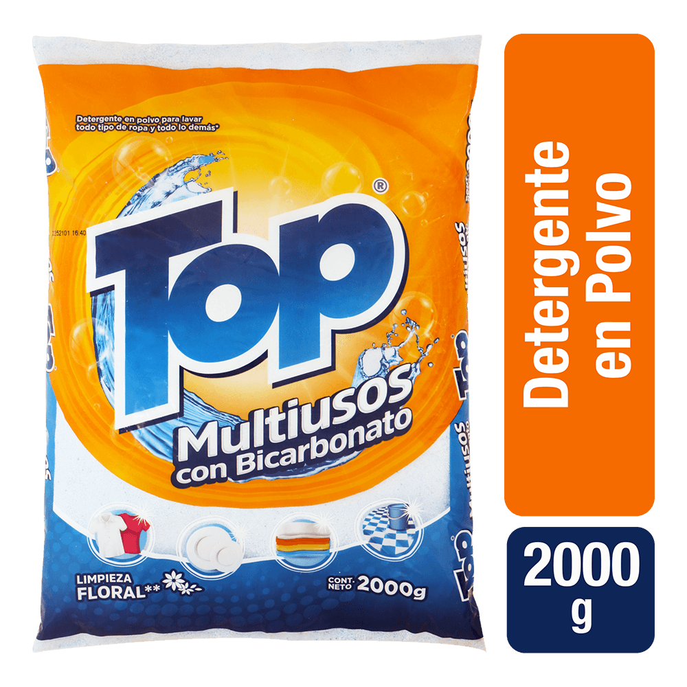 Detergente Top Multiusos x10Un x2000gr
