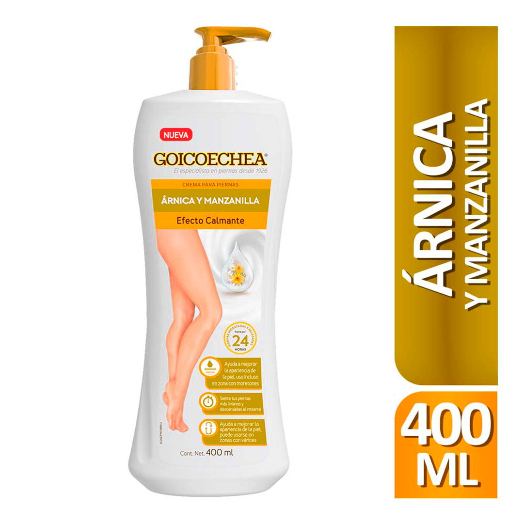 Crema Goicoechea Arnica Y Manzanilla x400ml
