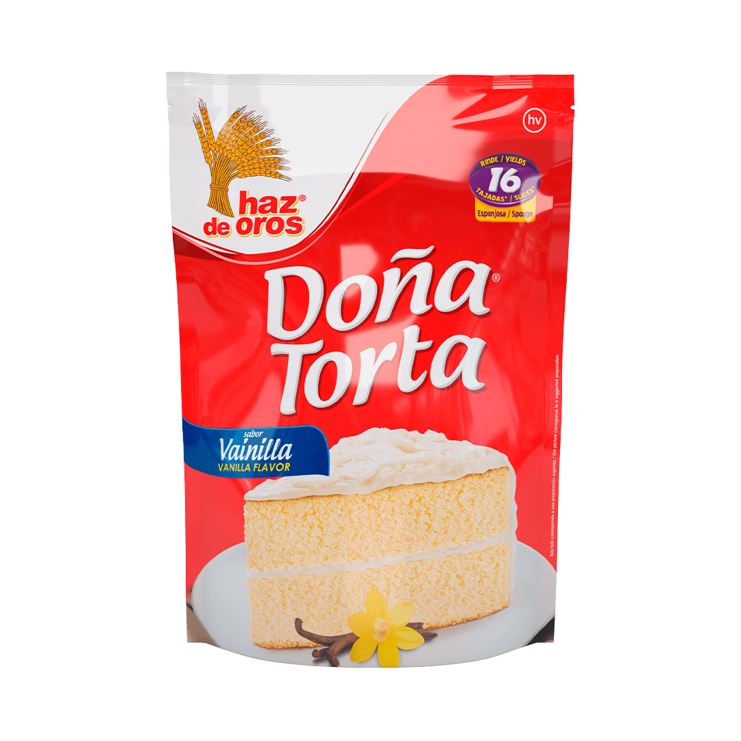 Doña Torta Haz De Oros Vainilla x500gr