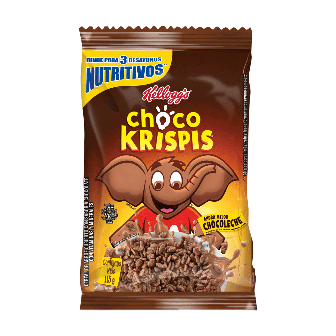Cereal Kellogg Choco Krispis Megapaketicos x115gr