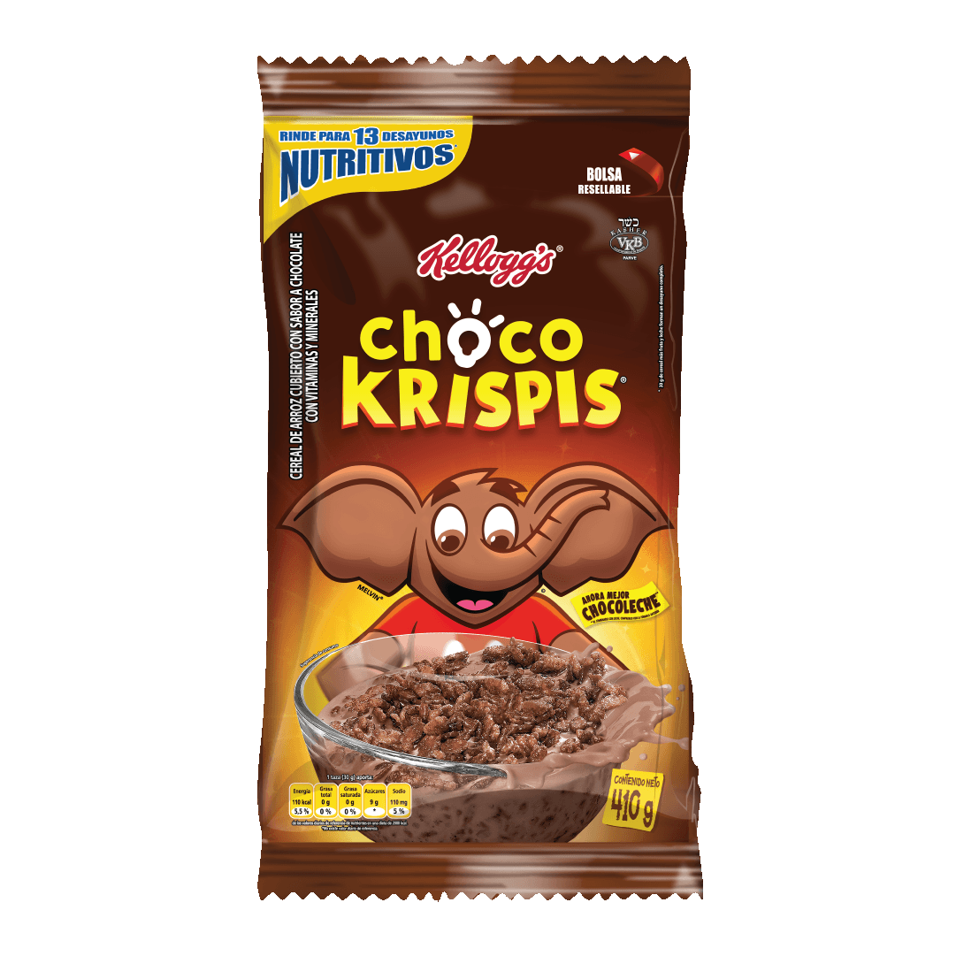 Cereal Kellogg Choco Krispis Bolsax410gr