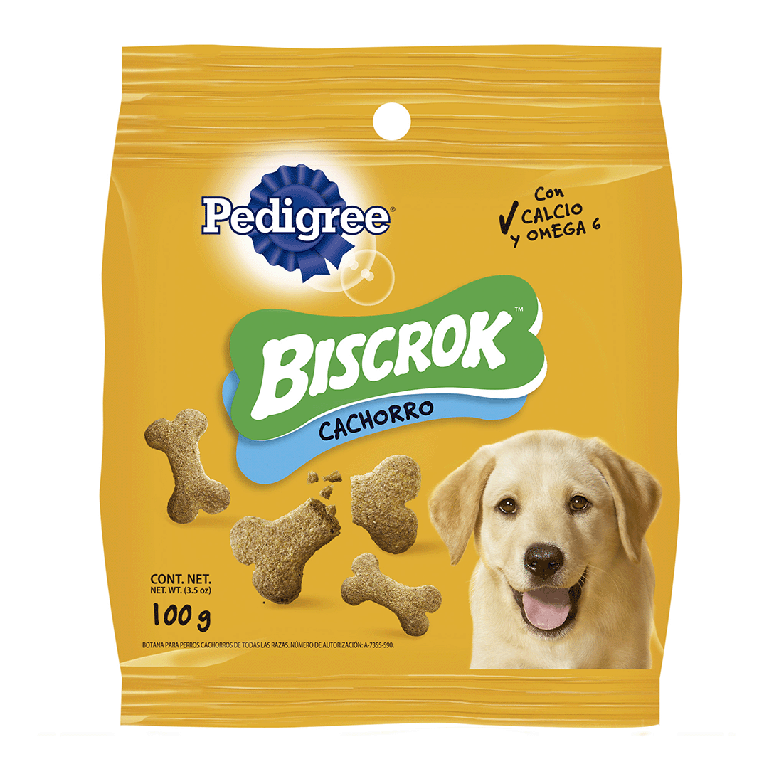 Snack Para Perro Pedigree Biscrok Cachorro x100gr