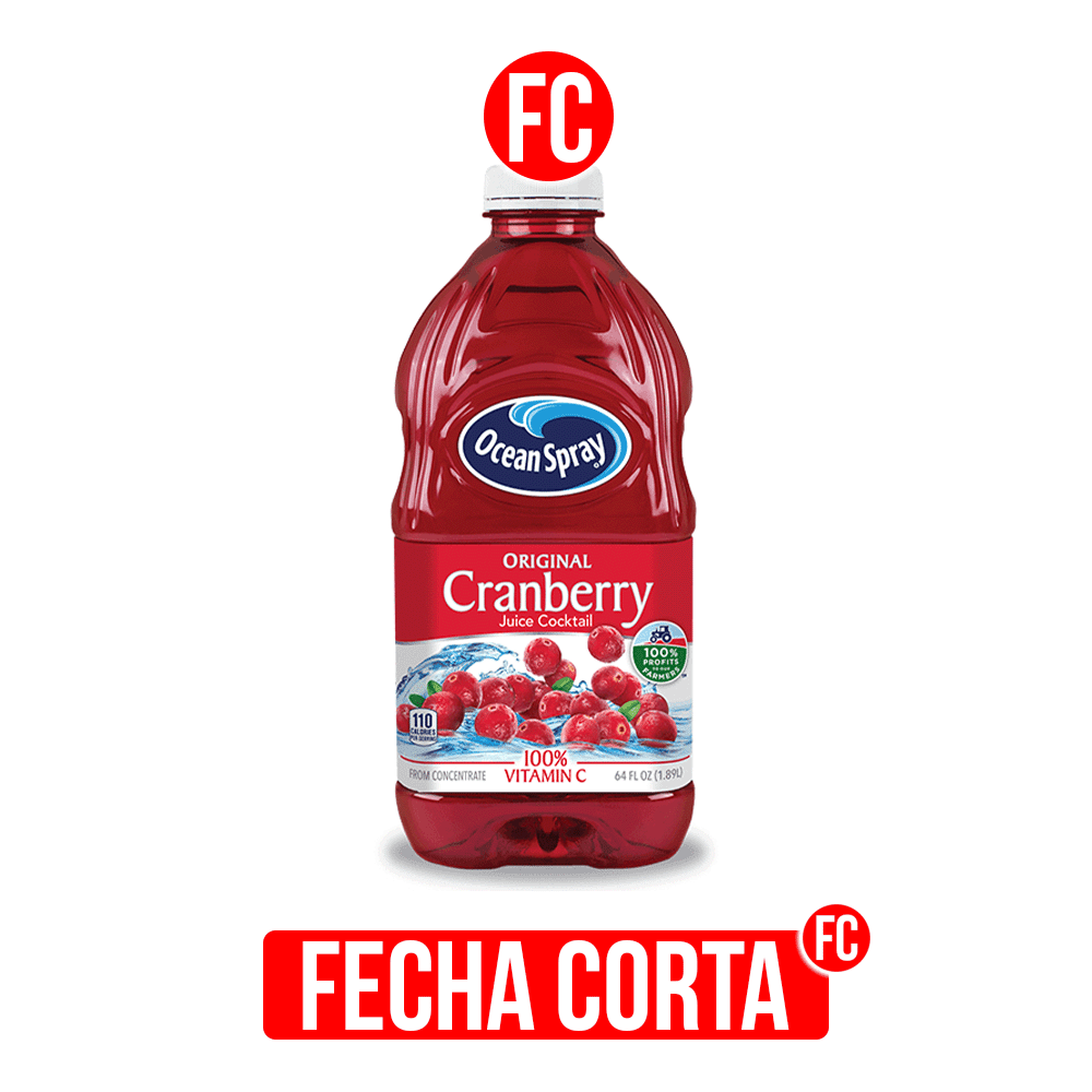 Jugo Ocean Spray Cranberry Cocktail x64oz