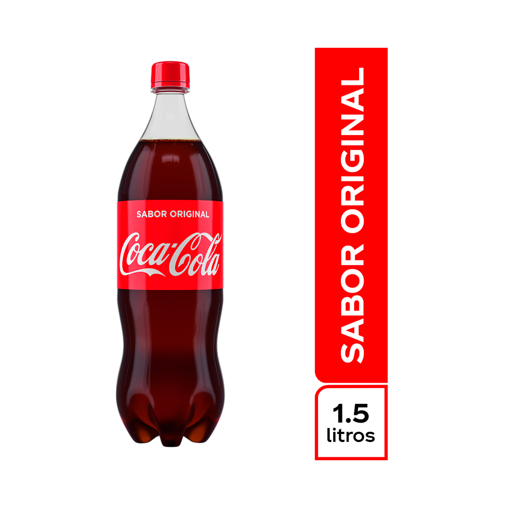 Gaseosa Coca-Cola Botella Pet x1500ml