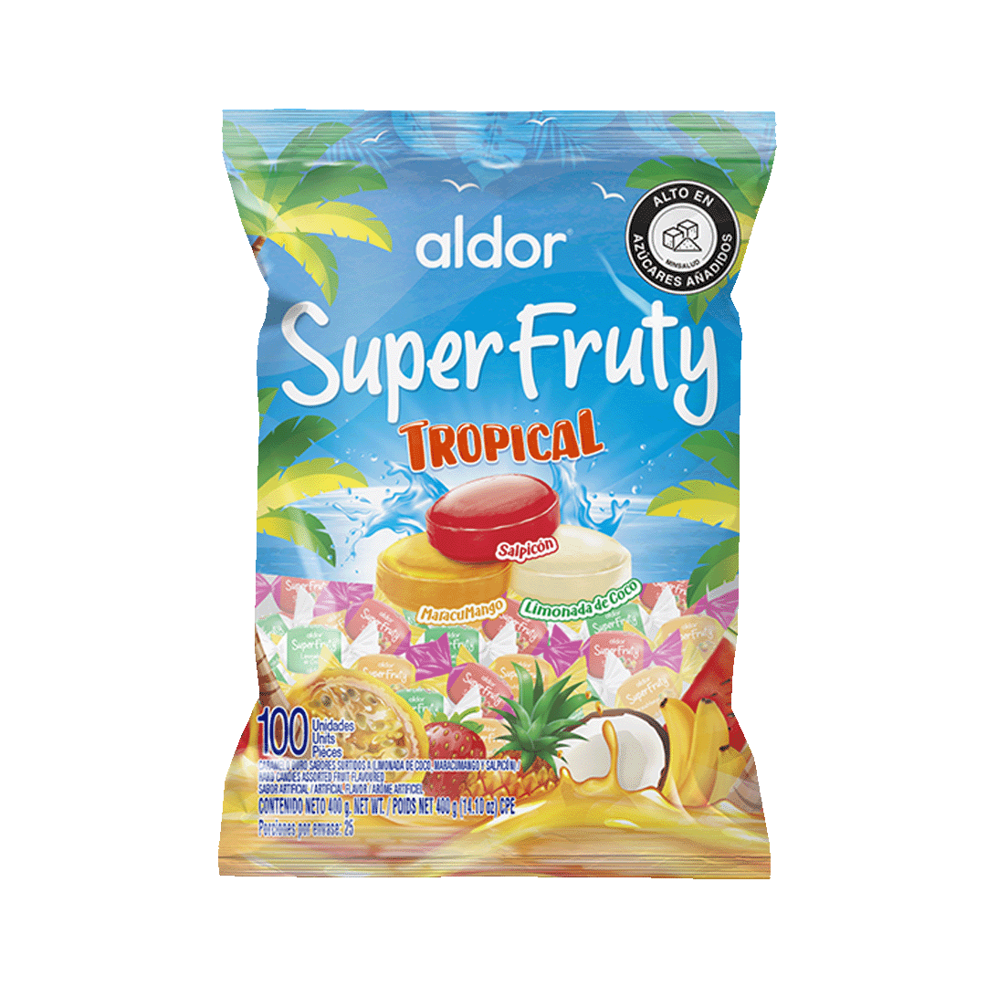 Super Frutty Surtido x100Un x4gr