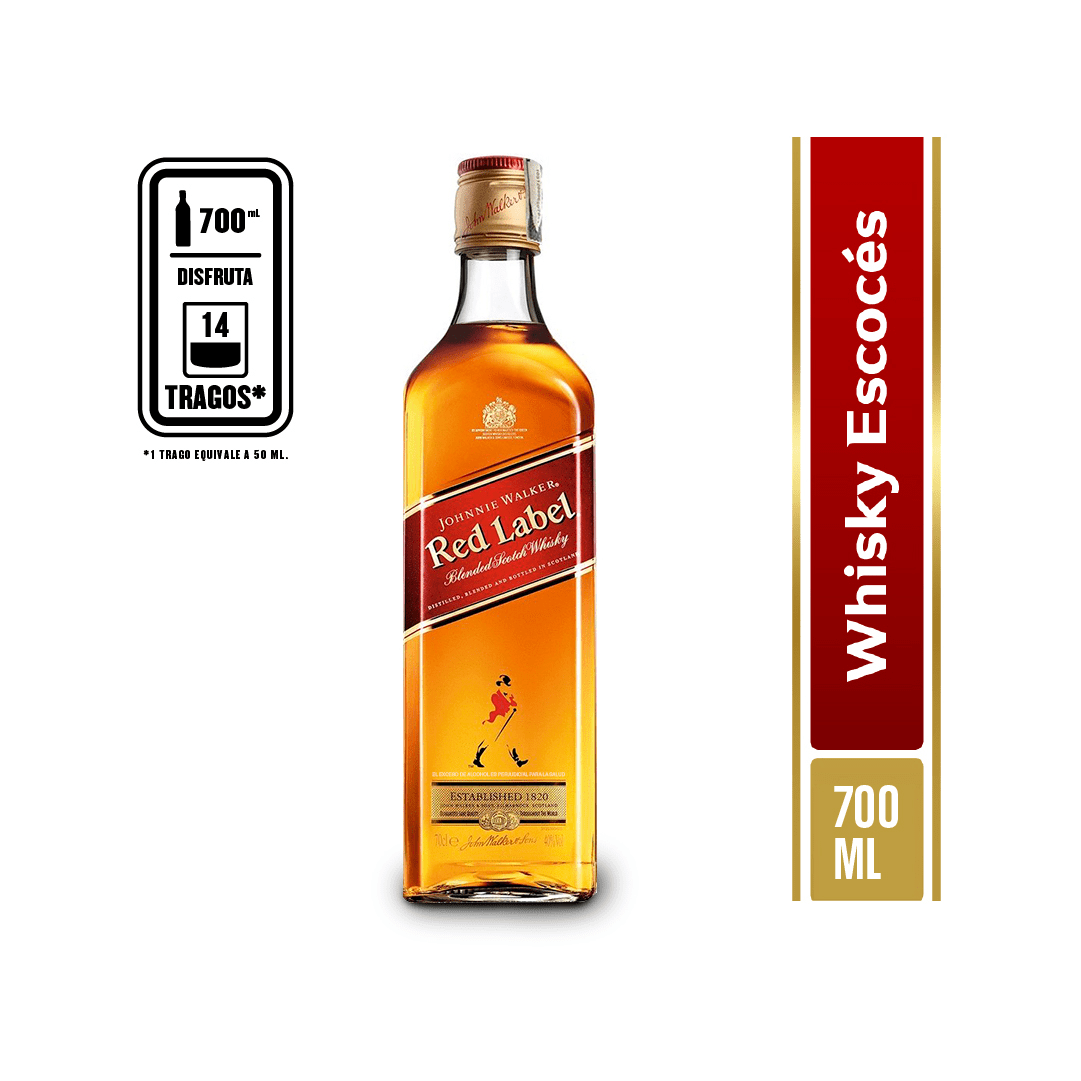 Whisky Johnnie Walker Red Label x700ml