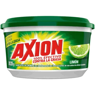 Lavaplatos Axión Crema Limón 235gr