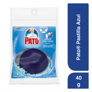 Pato Limpiador Baños Tanque Pastilla Marina x1 Repuesto x40gr