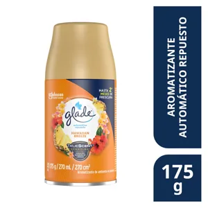 Glade Ambientador Automático En Aerosol Repuesto Hawaiian Breeze x175gr