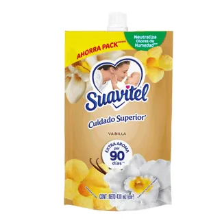Suavizante Suavitel x430ml Mas ContenidoVainillaCuidado Superior