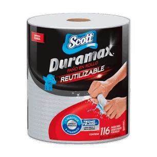 Paño de Limpieza Scott Duramax Desechable Tecnología 3D x116hojas
