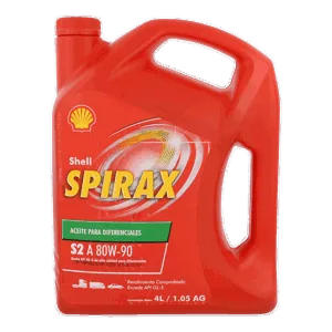 Aceite Shell Spirax S2 A 80W90 x4lts