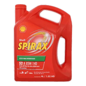 Aceite Shell Spirax S2 A 85W140  x4lts