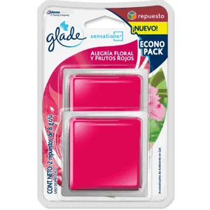Ambientador Glade Sensations Frutos Rojos Repuesto x8gr