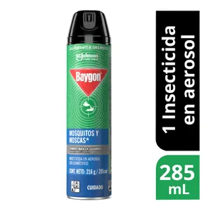 Baygon Insecticida Aerosol Mata Insectos Voladores x285ml
