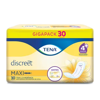 Toalla Higienica Tena Mujer Maxi x30 Toallas