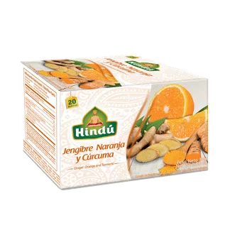 Aromatica Con Sobreenvoltura Naranja Curcuma x20 Bolsitas