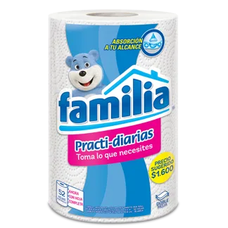 Toalla de Cocina Familia Practi-Diarias x52 Hojas