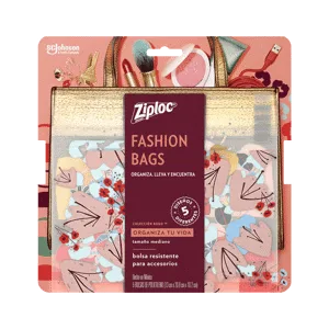 Bolsa Ziploc Fashion Bags x5 Bolsas / Boho Collection