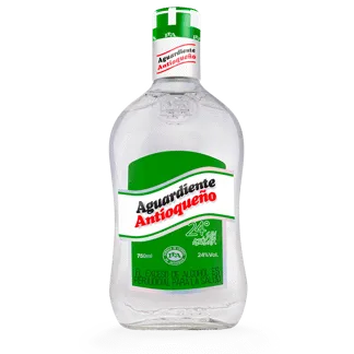 Aguardiente Antioqueño Verde Sin Azucar x750ml