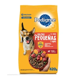 Concentrado Pedigree Raza Pequeña x420gr