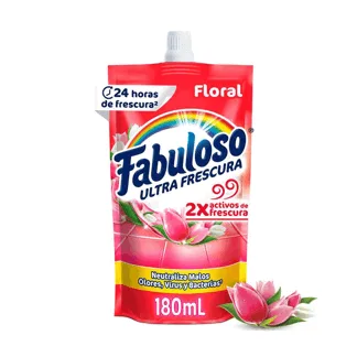 Limpiador Fabuloso Floral Doypack x180ml