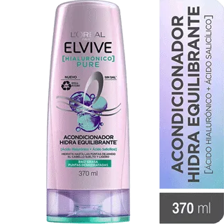 Acondicionador Elvive Hialuronico Pure x370ml