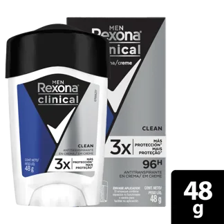 Desodorante Rexona Clinical Clean x48gr