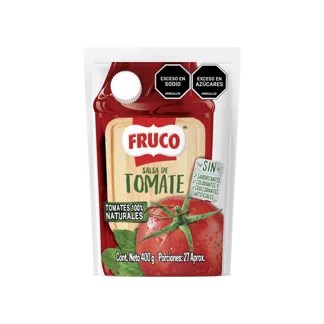Salsa De Tomate Fruco DoyPack x400gr
