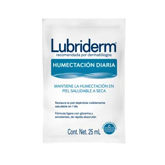 Crema Lubriderm Humectación Diaria Sachet x6Un x25ml