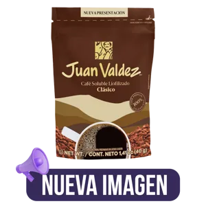 Café Juan Valdez Liofilizado Clásico Doypack x40gr