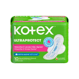 Toalla Higiénica Kotex Normal x8Un x10 Toallas