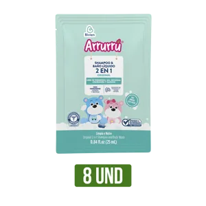 Shampoo Arrurrú x8Un x25ml